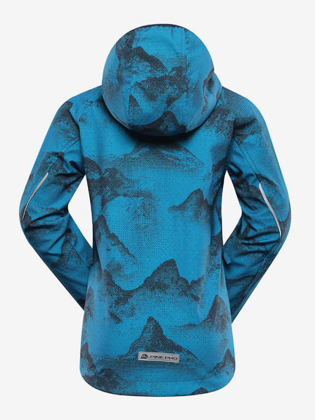 ALPINE PRO Синьо детско софтшел яке с мембрана Alpine Pro Ezoro
