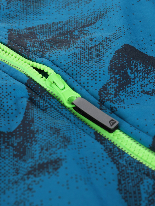 ALPINE PRO Синьо детско софтшел яке с мембрана Alpine Pro Ezoro