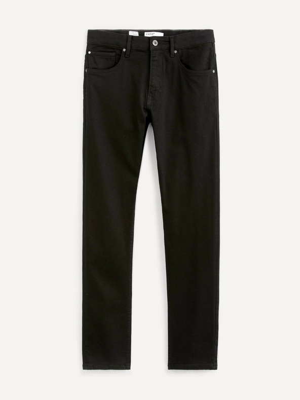 Celio Черни мъжки дънкови панталони Celio Noclean15