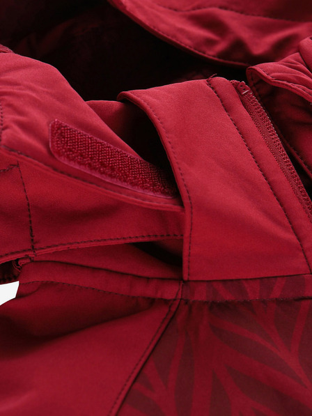 ALPINE PRO Розово и лилаво дамско софтшел яке с мембрана Alpine Pro Hoora