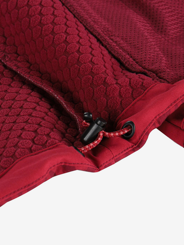 ALPINE PRO Розово и лилаво дамско софтшел яке с мембрана Alpine Pro Hoora