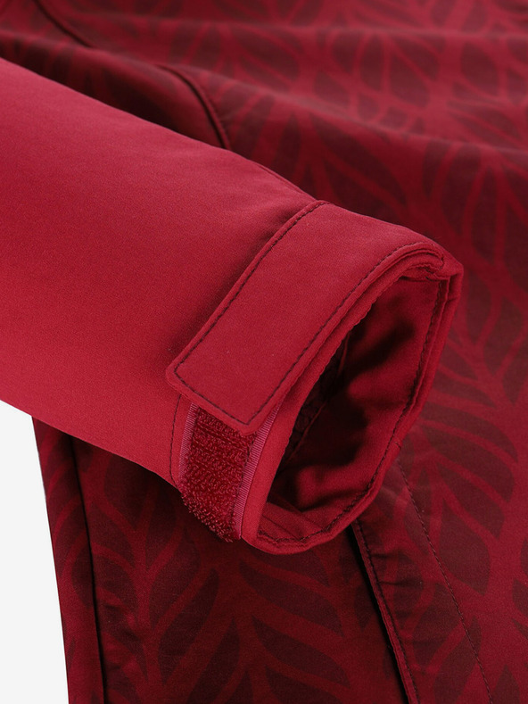 ALPINE PRO Розово и лилаво дамско софтшел яке с мембрана Alpine Pro Hoora