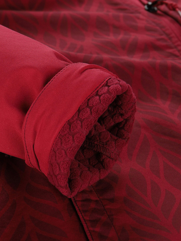 ALPINE PRO Розово и лилаво дамско софтшел яке с мембрана Alpine Pro Hoora