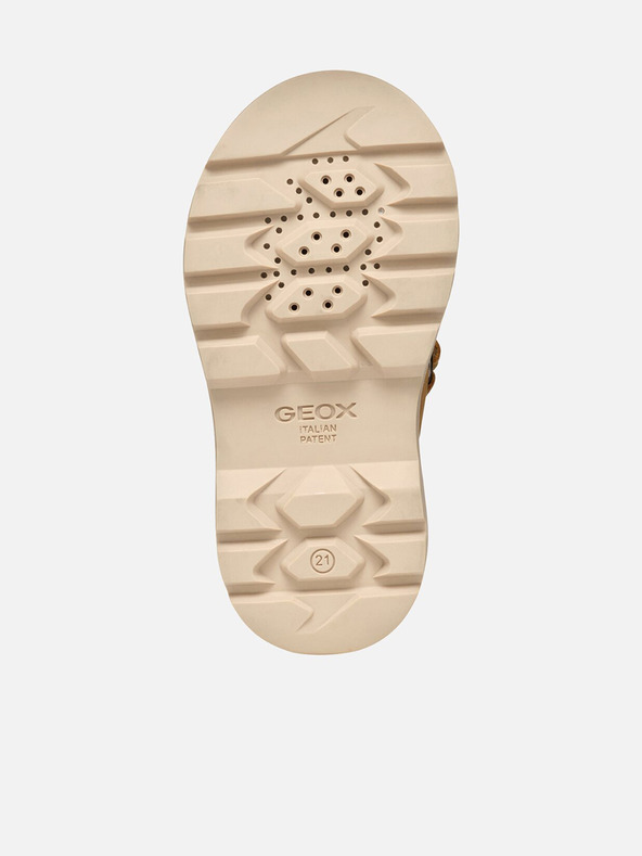 Geox Жълти детски боти Geox Kiddartah