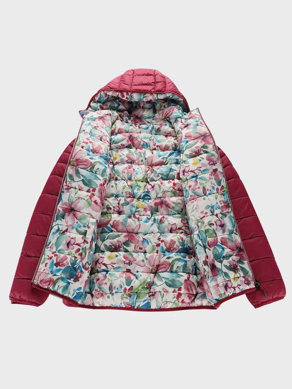 ALPINE PRO Лилаво и розово дамско двустранно яке Hi-Therm Alpine Pro Eroma