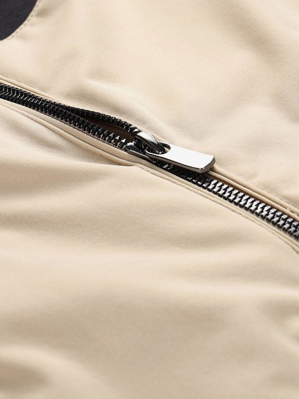 ALPINE PRO Дамски ски панталон от софтшел с мембрана ALPINE PRO GERANA бял пипер