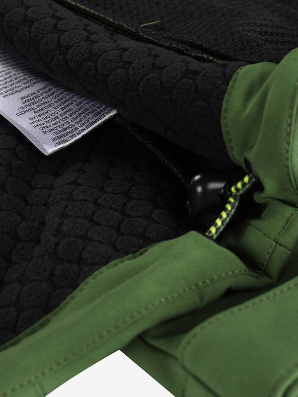 ALPINE PRO Зелено дамско софтшел яке с мембрана Alpine Pro Hoora