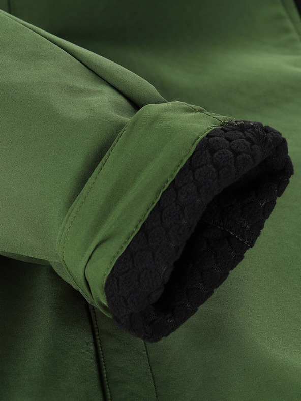 ALPINE PRO Зелено дамско софтшел яке с мембрана Alpine Pro Hoora