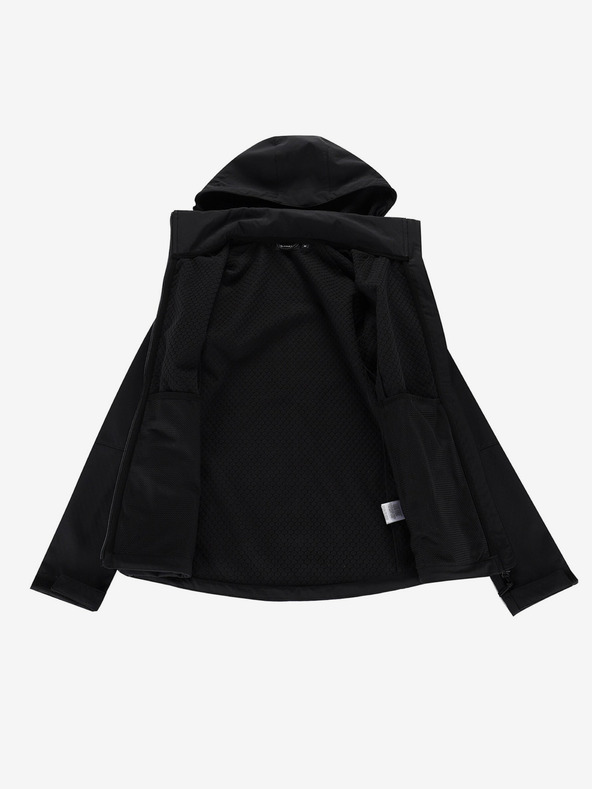 ALPINE PRO Черно дамско софтшел яке с мембрана Alpine Pro Hoora