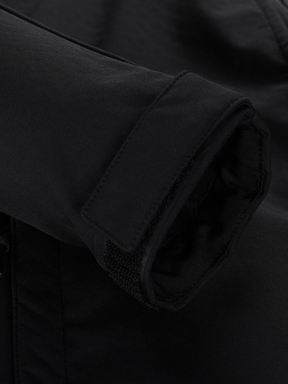 ALPINE PRO Черно дамско софтшел яке с мембрана Alpine Pro Hoora