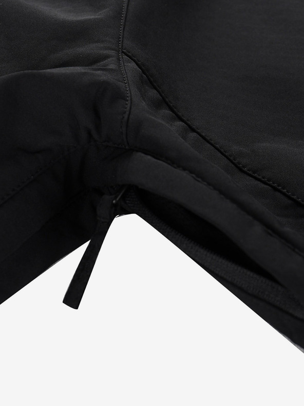 ALPINE PRO Черно дамско софтшел яке с мембрана Alpine Pro Hoora