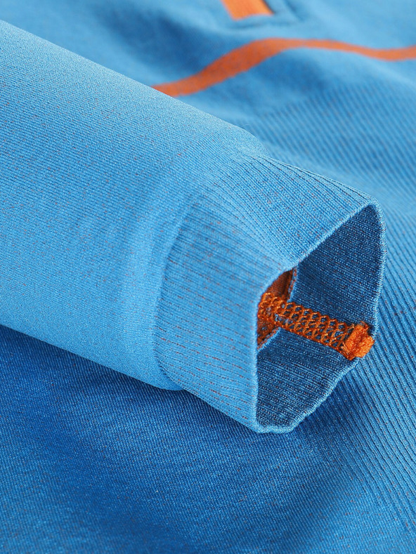 ALPINE PRO Синьо функционално бельо за момчета - тениска Alpine Pro Seamo