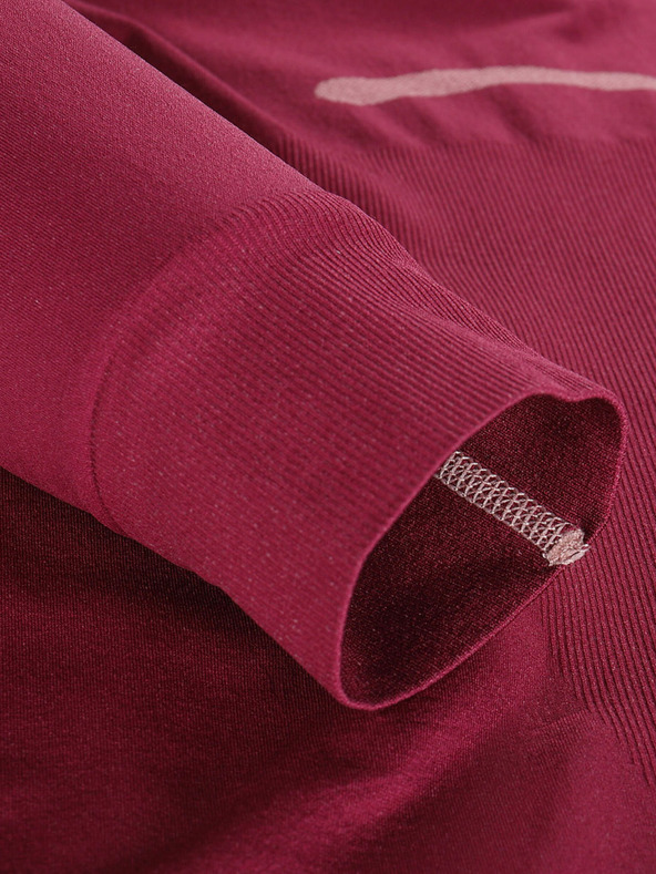 ALPINE PRO Тъмно розово функционално бельо за жени - Alpine Pro Seama Shirt