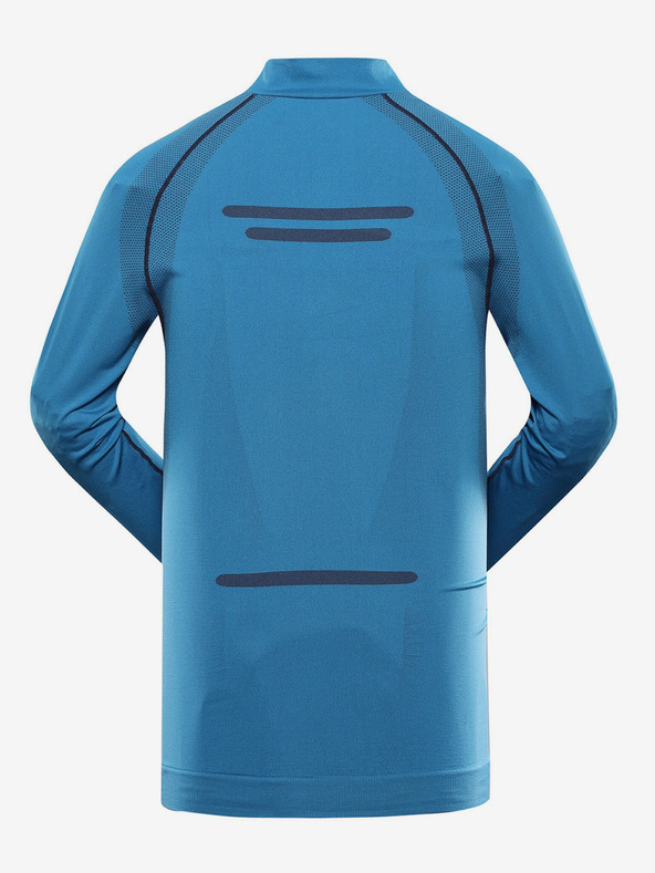 ALPINE PRO Синьо мъжко функционално бельо - тениска Alpine Pro Seam