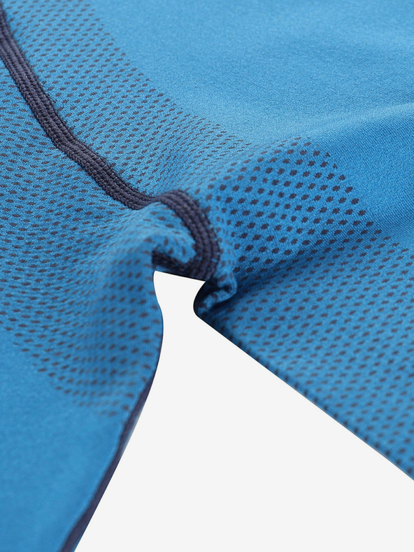 ALPINE PRO Синьо мъжко функционално бельо - тениска Alpine Pro Seam