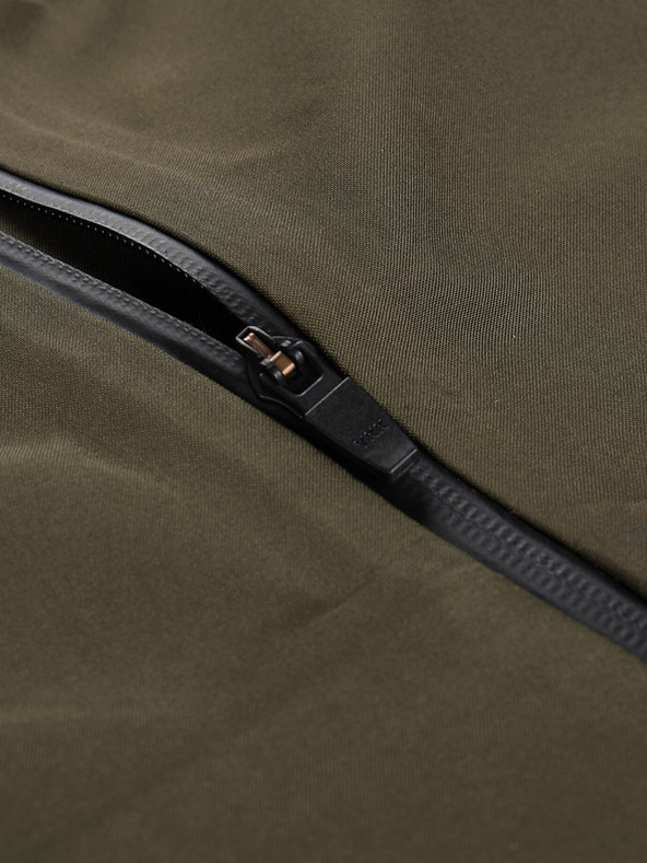 ALPINE PRO Тъмнозелено дамско софтшел яке с мембрана Alpine Pro Jerda