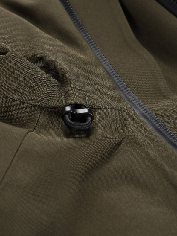 ALPINE PRO Тъмнозелено дамско софтшел яке с мембрана Alpine Pro Jerda