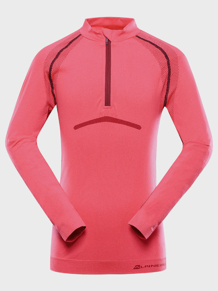 ALPINE PRO Розово функционално бельо за момичета - Alpine Pro Seamo Shirt