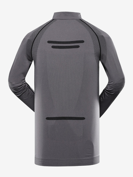 ALPINE PRO Сиво мъжко функционално бельо - тениска Alpine Pro Seam