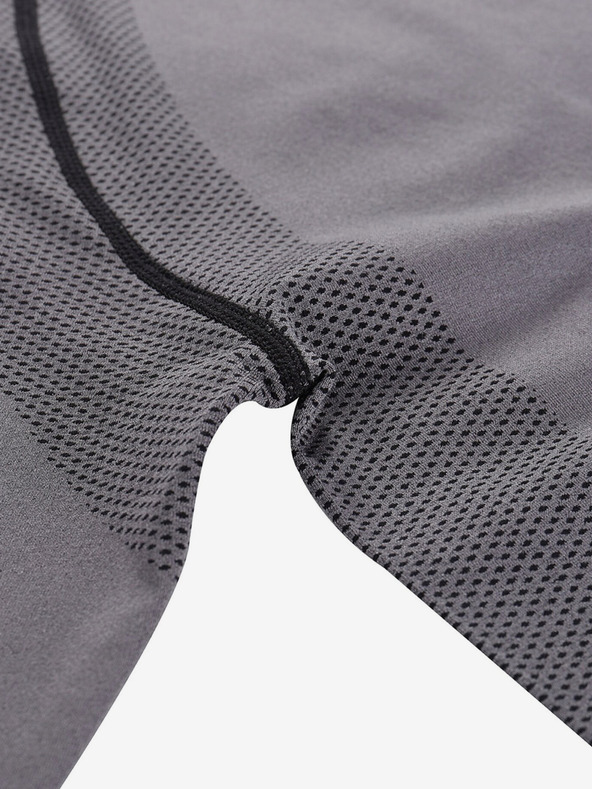 ALPINE PRO Сиво мъжко функционално бельо - тениска Alpine Pro Seam