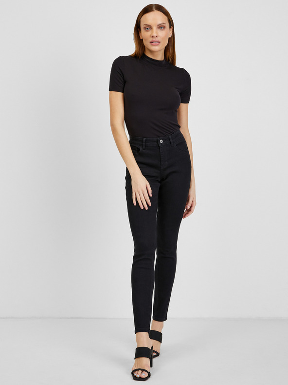 Orsay Черни дамски skinny fit дънки ORSAY