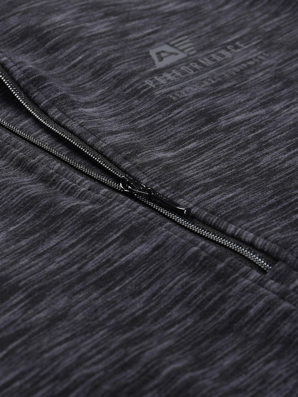 ALPINE PRO Мъжки бързосъхнещ пуловер ALPINE PRO QAD черен