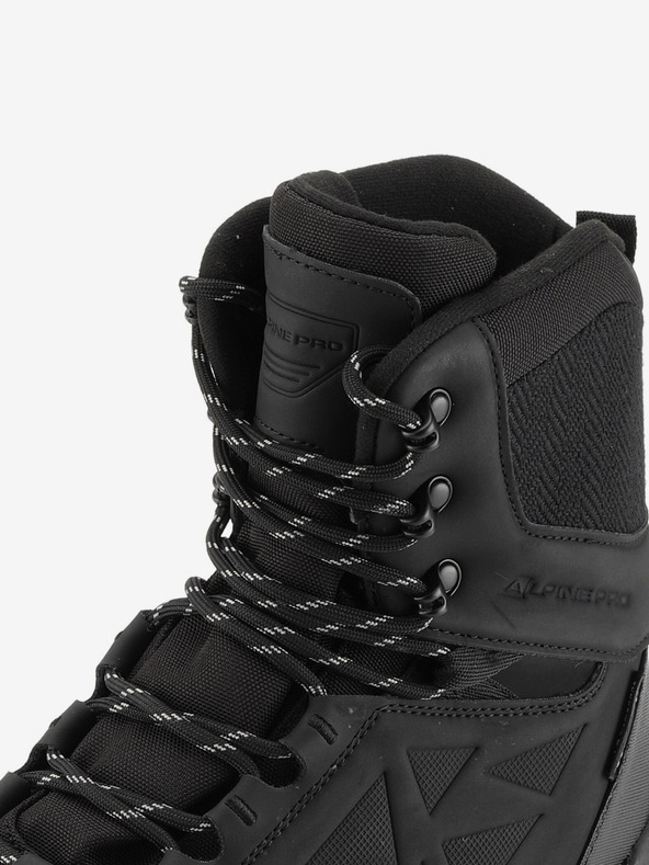 ALPINE PRO Мъжки зимни обувки с гига бум и мембрана ptx ALPINE PRO NERBE black