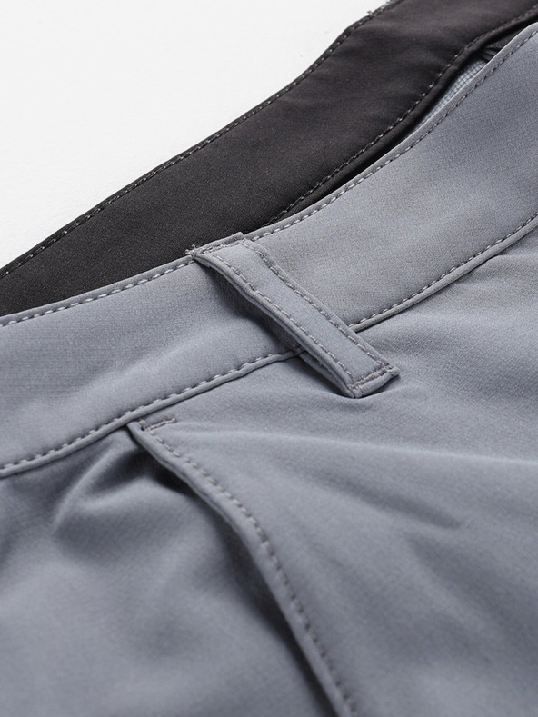 ALPINE PRO Мъжки софтшел панталони ALPINE PRO BAK пушена перла