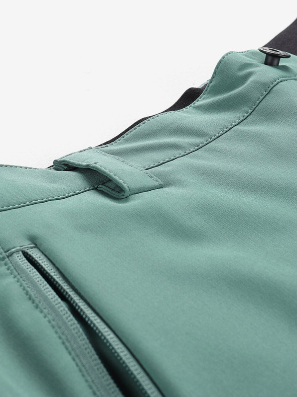 ALPINE PRO Мъжки капри от софтшел ALPINE PRO WEDER мирта