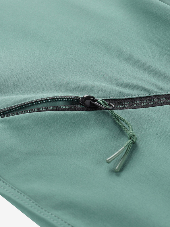 ALPINE PRO Мъжки капри от софтшел ALPINE PRO WEDER мирта