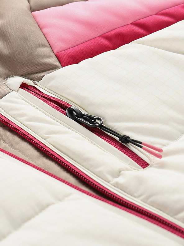 ALPINE PRO Дамско пухено ски яке с мембрана PTX ALPINE PRO FERERA creme