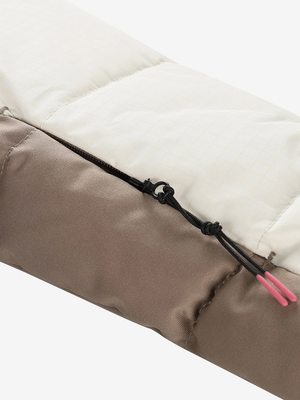 ALPINE PRO Дамско пухено ски яке с мембрана PTX ALPINE PRO FERERA creme