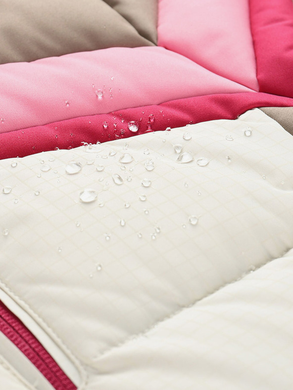 ALPINE PRO Дамско пухено ски яке с мембрана PTX ALPINE PRO FERERA creme