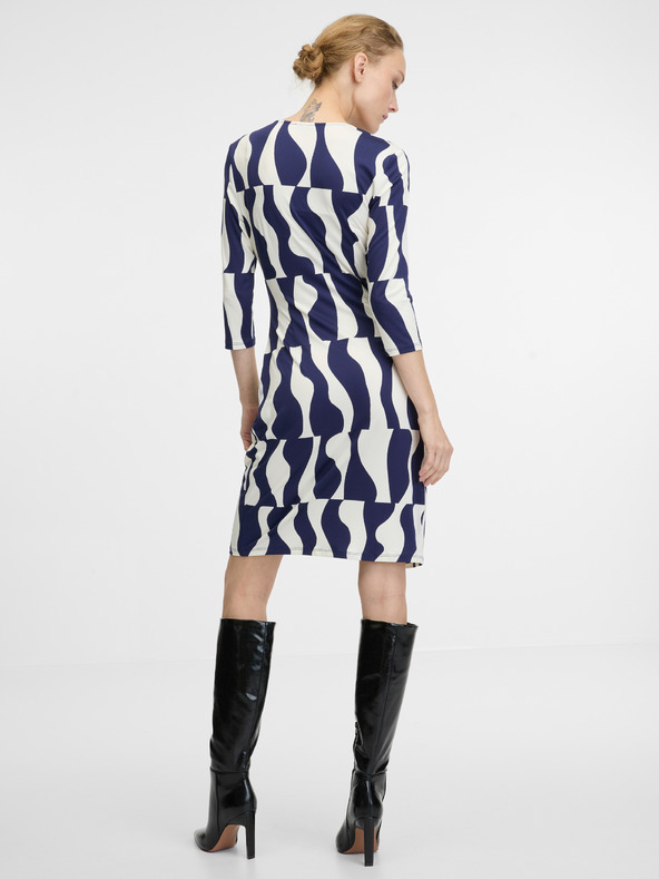 Orsay Тъмносиня дамска рокля ORSAY