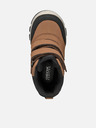 Geox Кафяви зимни обувки за момчета Geox Flanfil B Abx