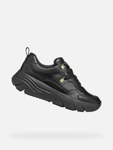 Geox Черни дамски маратонки Geox Diamanta