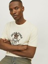 Jack & Jones Jack & Jones Seven Cream Мъжка тениска