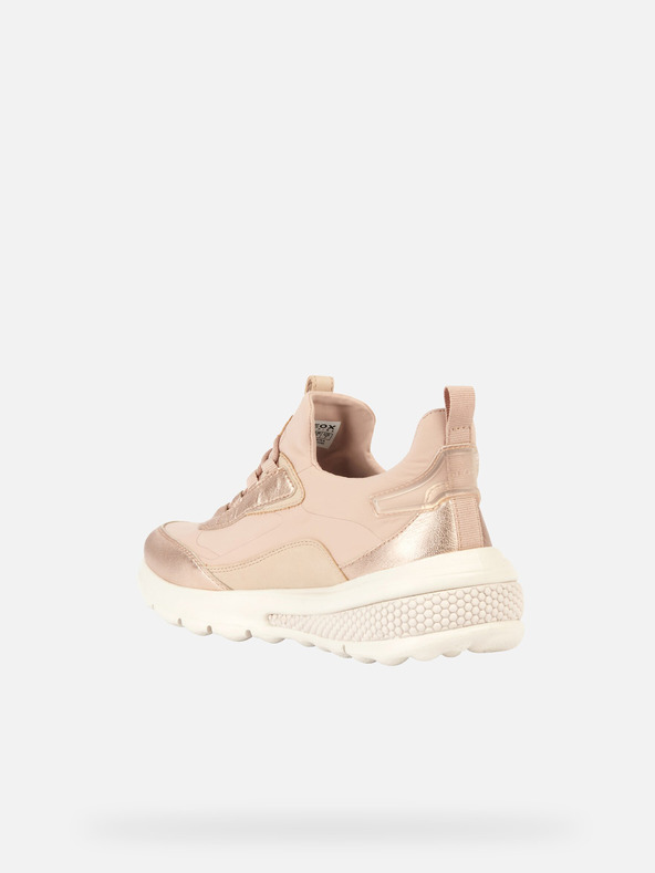 Geox Кремави дамски маратонки Geox Spherica Actif