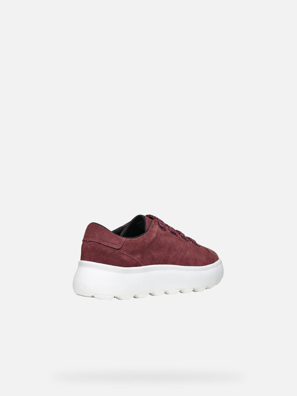 Geox Виненочервени дамски маратонки Geox Spherica EC4.1