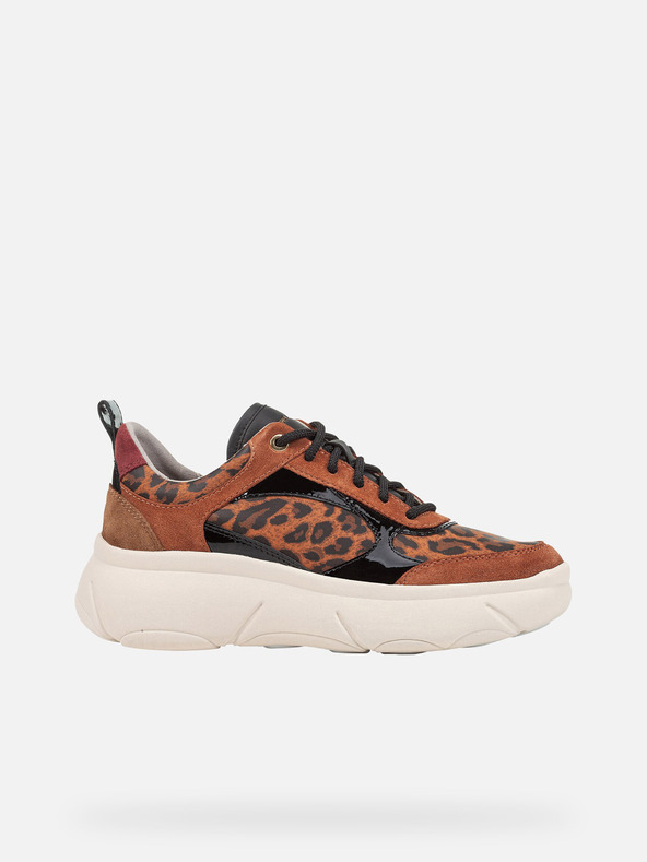 Geox Кафяви дамски маратонки Geox Nebula 2.0 X