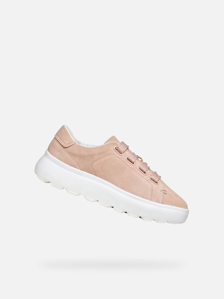 Geox Кремави дамски маратонки Geox Spherica EC4.1