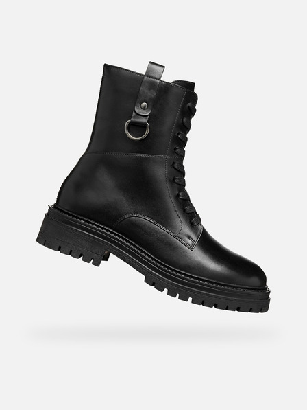 Geox Черни дамски анкъл обувки Geox Iridea