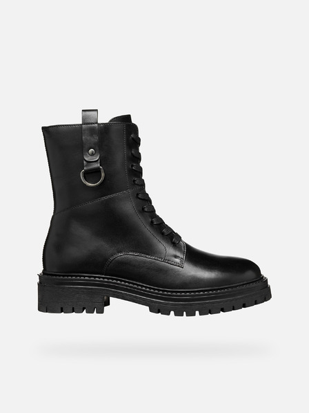 Geox Черни дамски анкъл обувки Geox Iridea