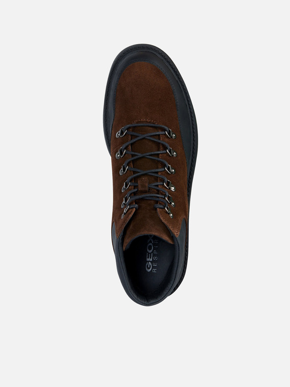 Geox Кафяви мъжки боти Geox Lagorai + Grip