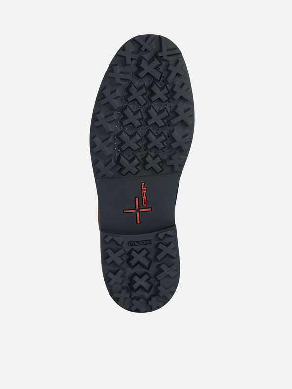 Geox Кафяви мъжки боти Geox Lagorai + Grip