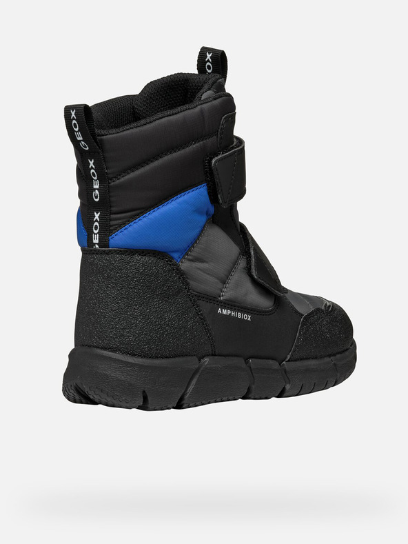 Geox Сиви момчешки боти Geox Flexyper B Abx