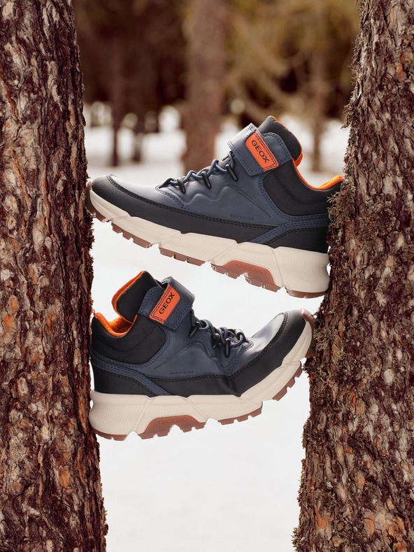 Geox Тъмносини момчешки боти Geox Flexyper Plus