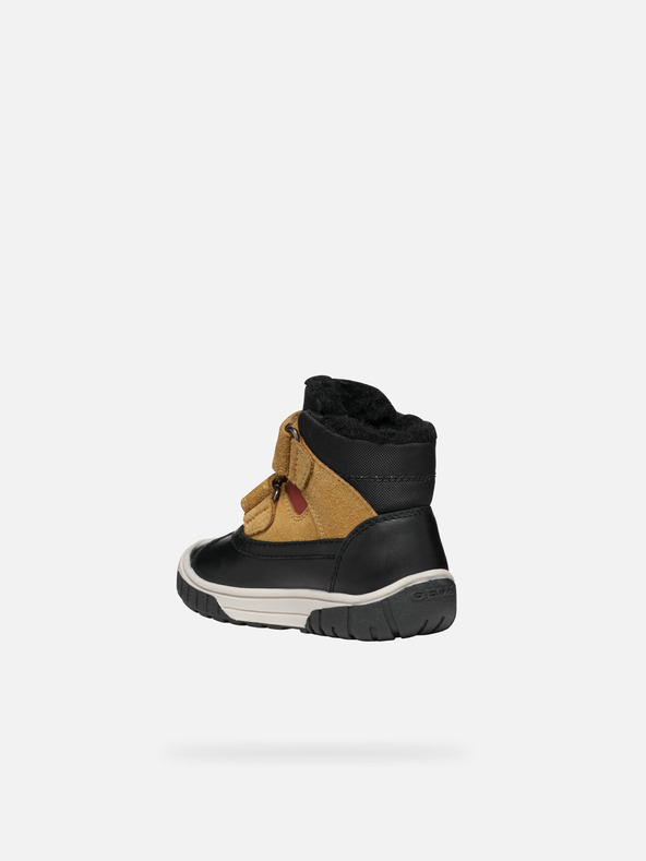 Geox Черни момчешки боти Geox Omar WPF