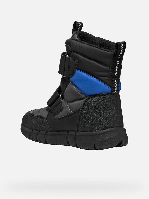 Geox Сиви момчешки боти Geox Flexyper B Abx