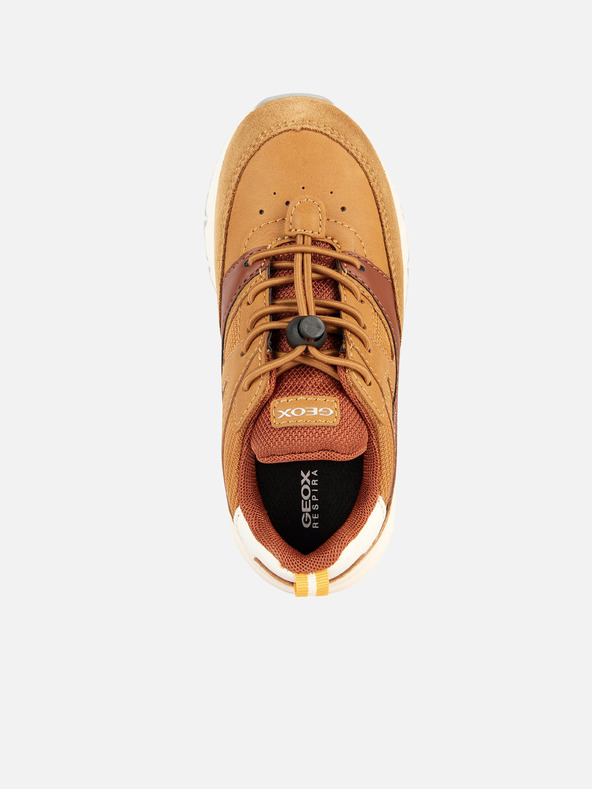 Geox Жълти маратонки Geox Rooner B ABX за момчета